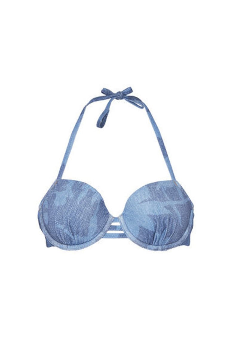 Sutien de baie dama C22JN9 A18 - Poliamida/Elastan - Albastru