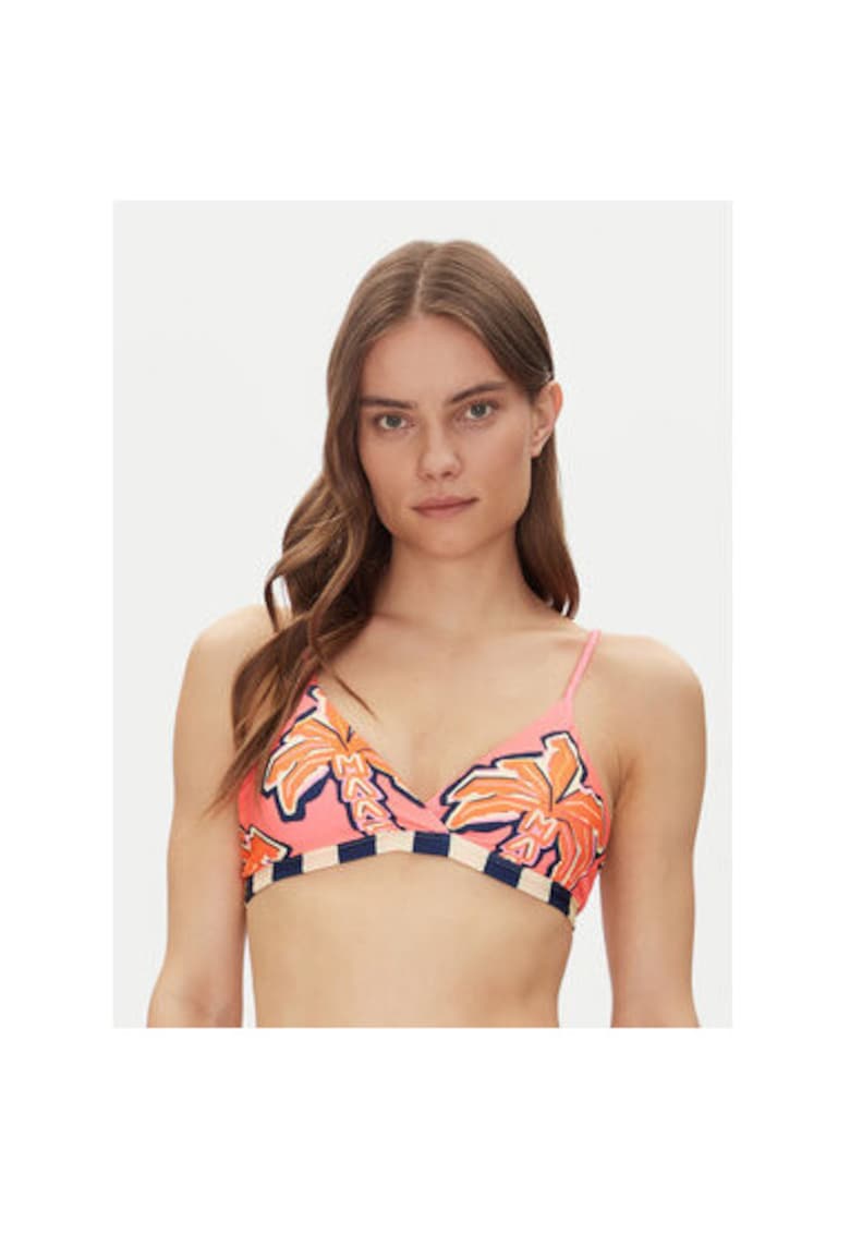 Sutien de baie dama  PT5181STR003 - Poliester reciclat - Roz