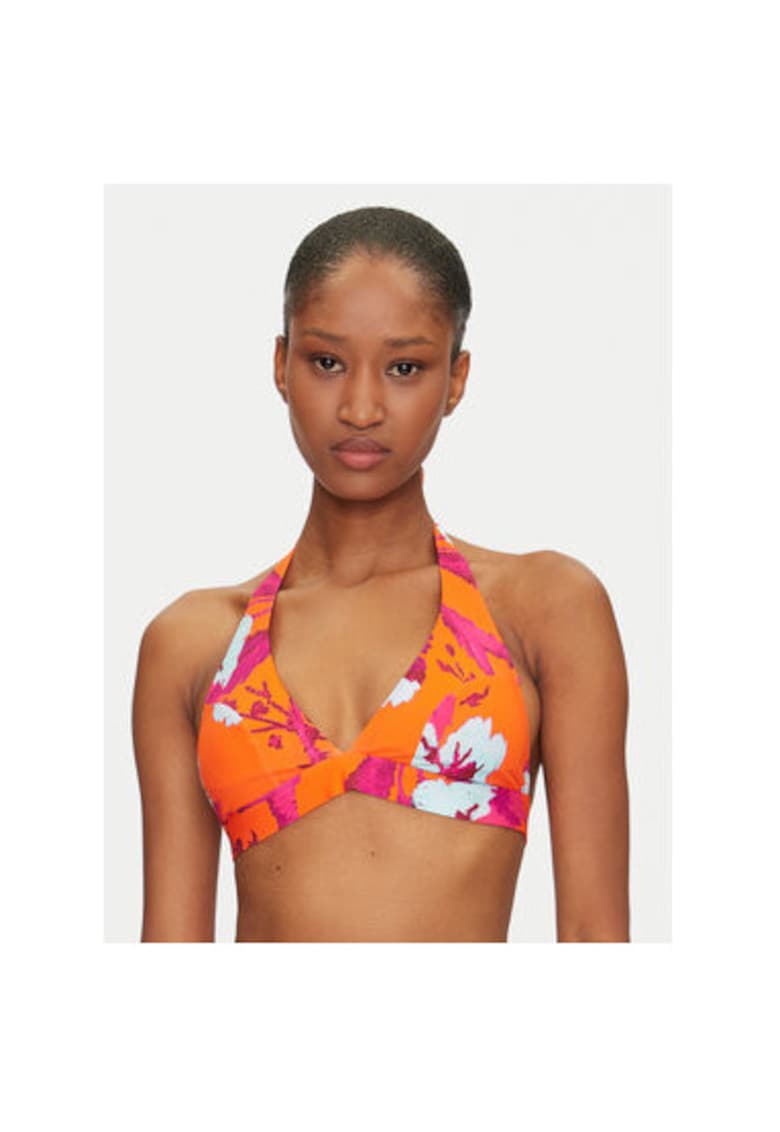 Sutien de baie dama C16VQF A01 - Poliamida/Elastan - Portocaliu