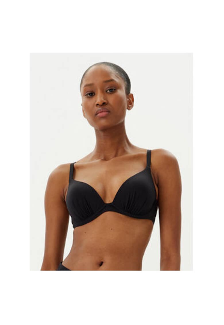 Sutien de baie dama C16VNP 011 - Poliamida/Elastan - Negru