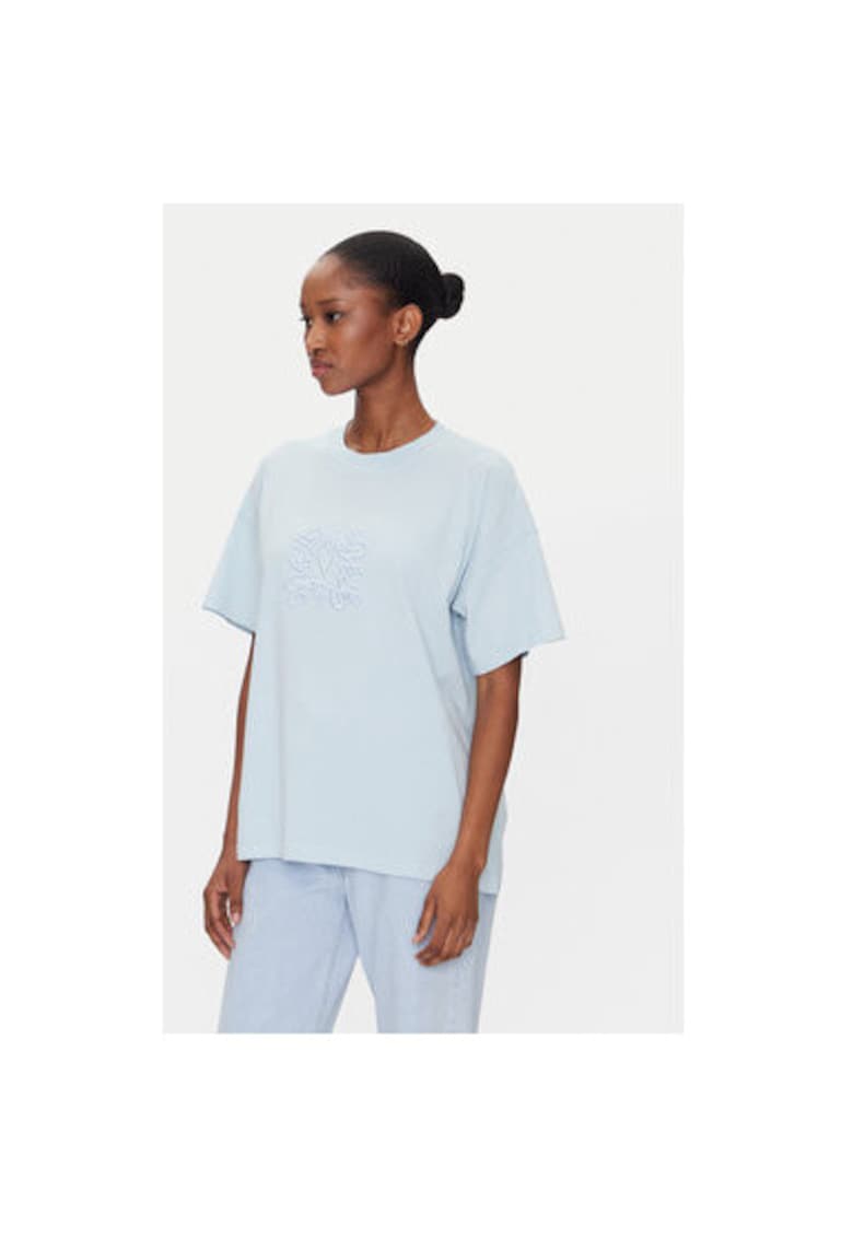 Tricou dama RD0119 - Bumbac - Albastru deschis Tricou dama RD0119 - Bumbac - Albastru deschis