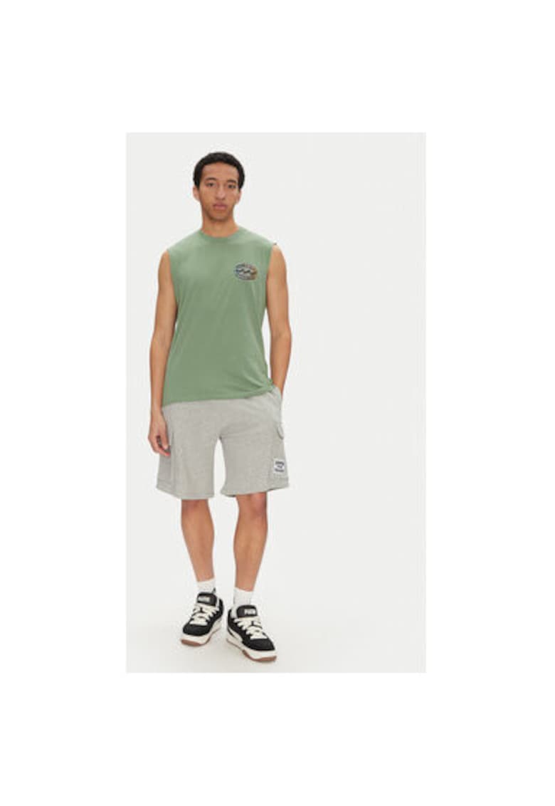 Maiou barbati EBYZT00305 - Bumbac - Verde - Verde