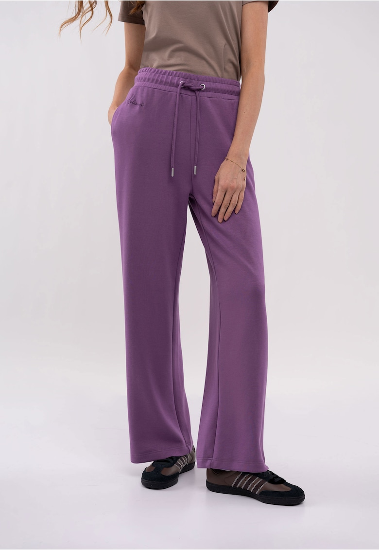 Pantaloni de trening largi pentru femei N-Lilu violet