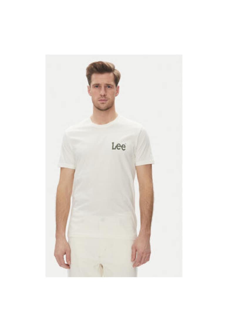 Tricou barbati 112364535 - Bumbac - Alb - Alb