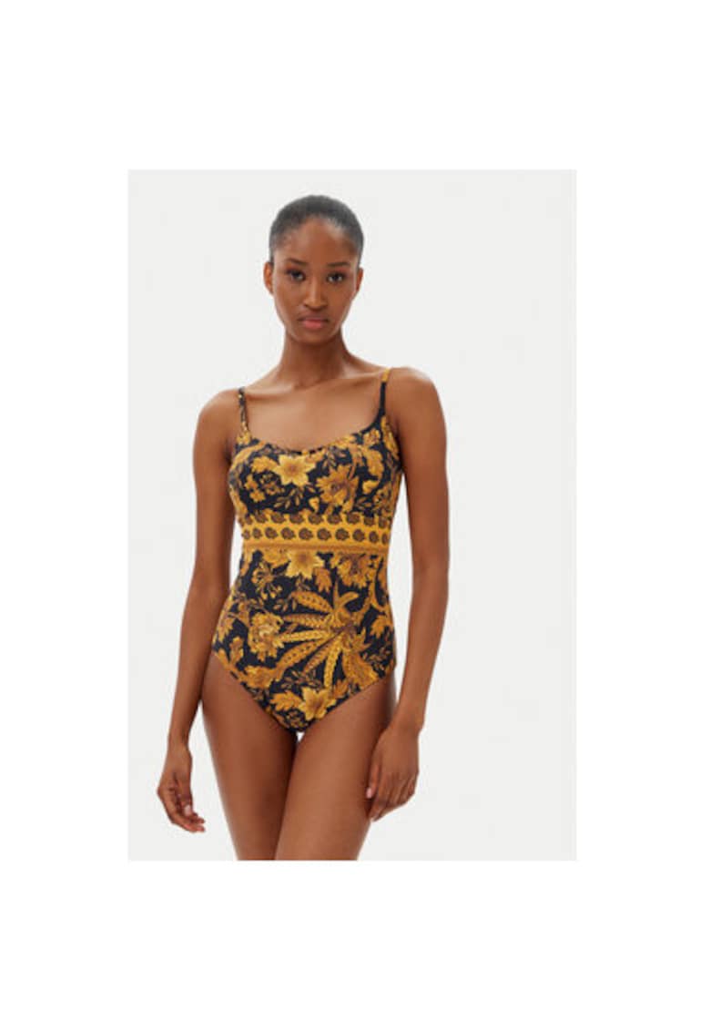 Costum de baie dama BM258 - Poliamida/Elastan - Negru - Negru