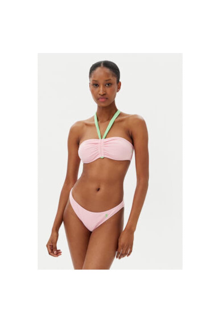 Costum de baie dama JCITS125203 - Nylon/Elastan - Roz/Verde