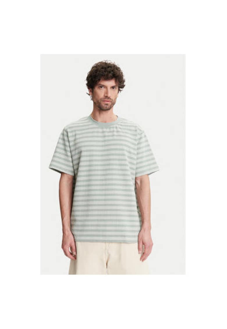 Tricou barbati 16097659 - Bumbac organic/Elastan - Verde - Verde