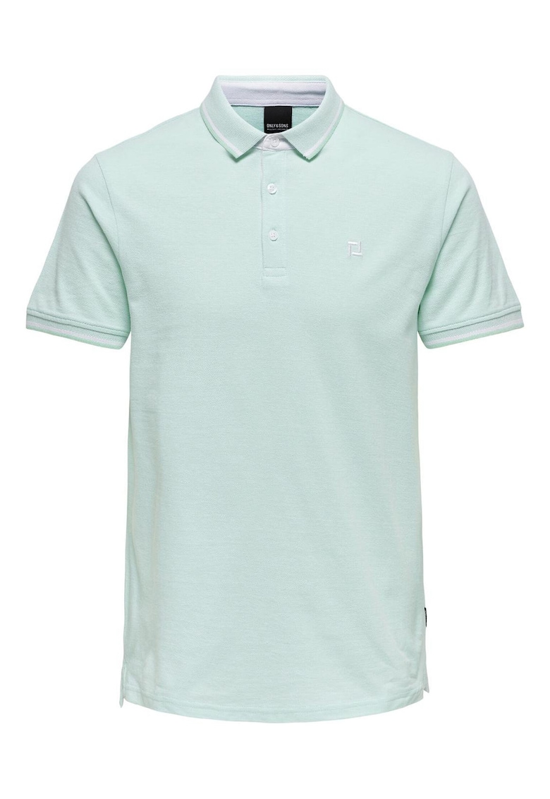 Tricou polo barbati  Sons - 22024827 - Bumbac organic - Verde