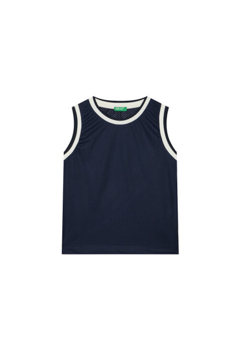 Maiou pentru baieti  3FJGCH01V - Poliester - Bleumarin