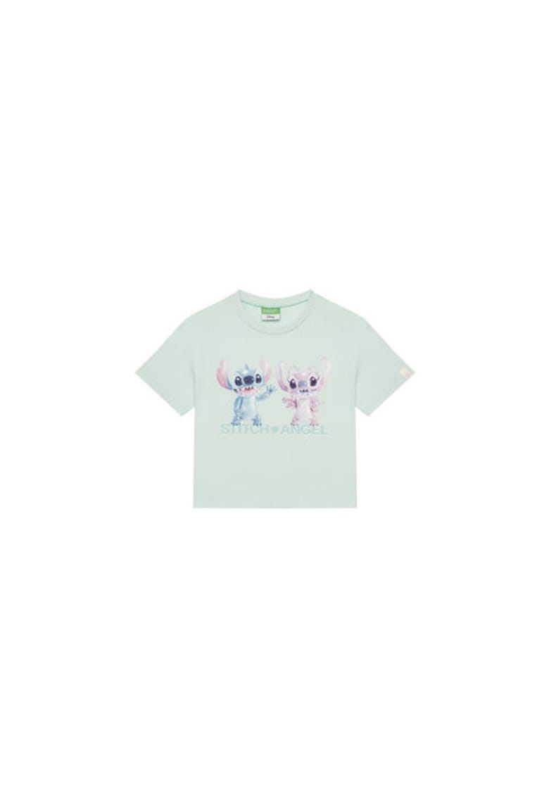 Tricou pentru fete 35RYC10MV - Bumbac organic - Verde - Verde
