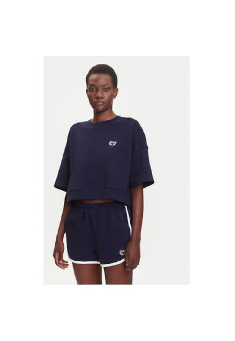 Hanorc dama 778442-00 - Bumbac /Poliester reciclat - Bleumarin