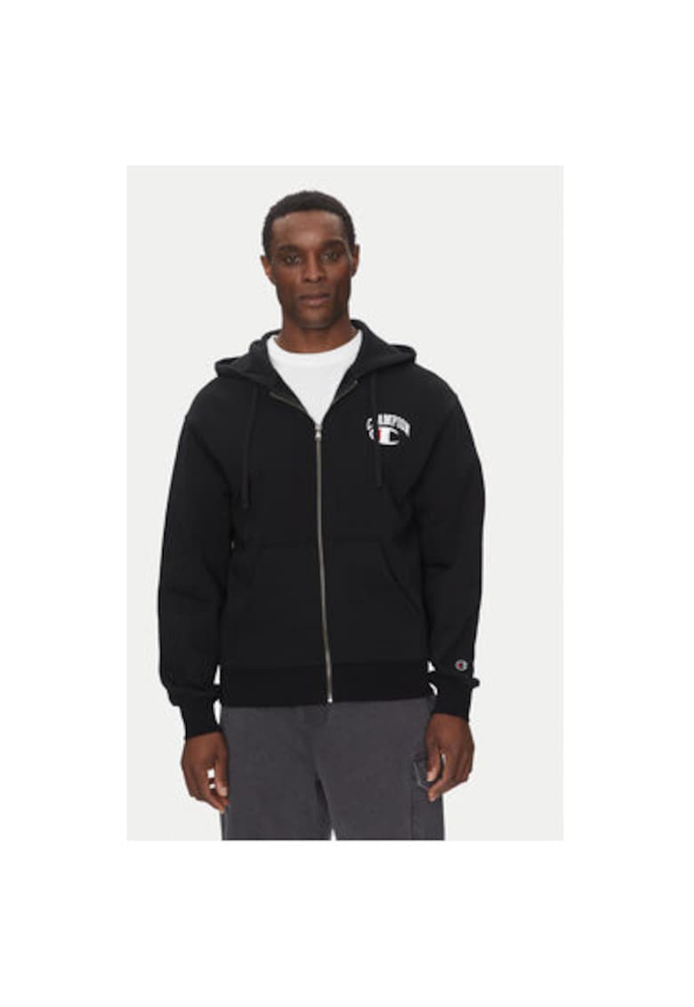 Hanorc barbati 221193 - Bumbac/Poliester - Negru