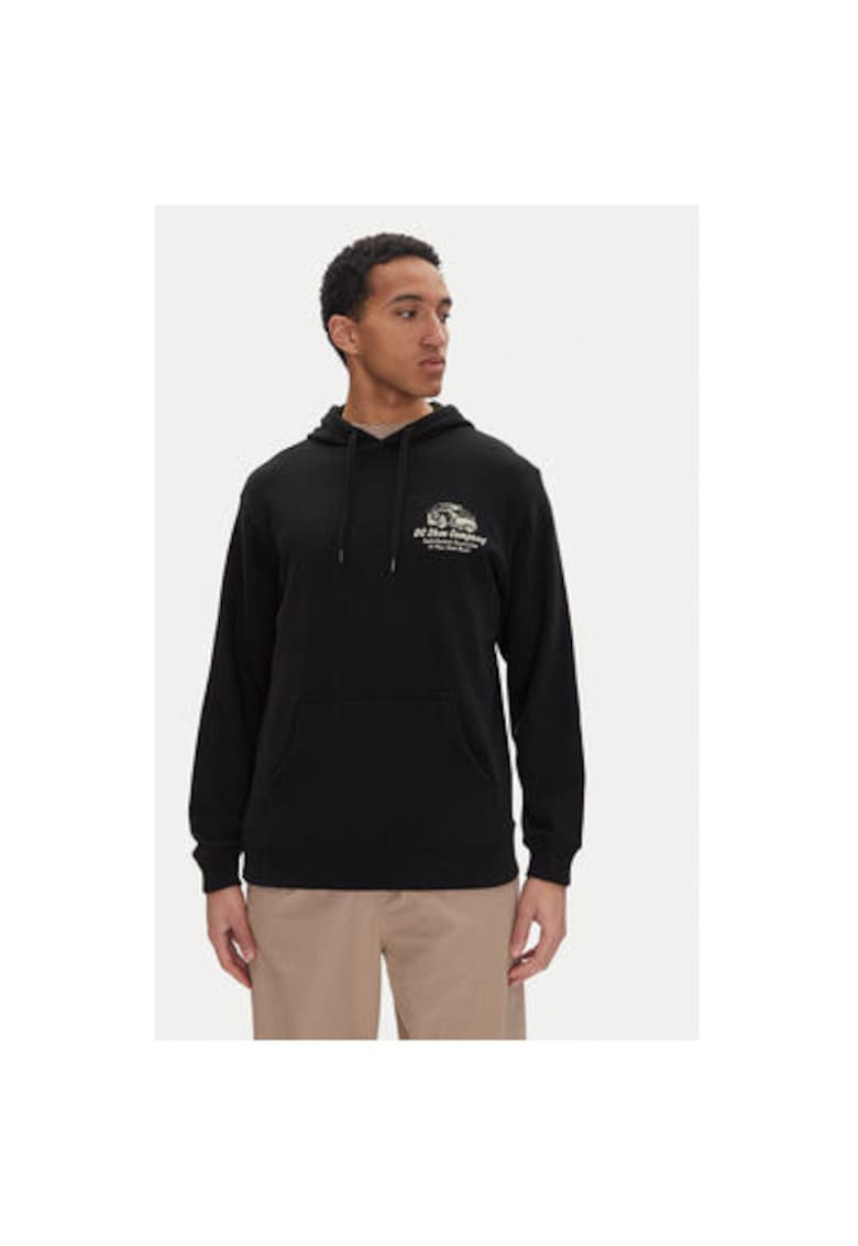 Hanorc barbati EDYSF03245 - Bumbac/Poliester - Negru - Negru