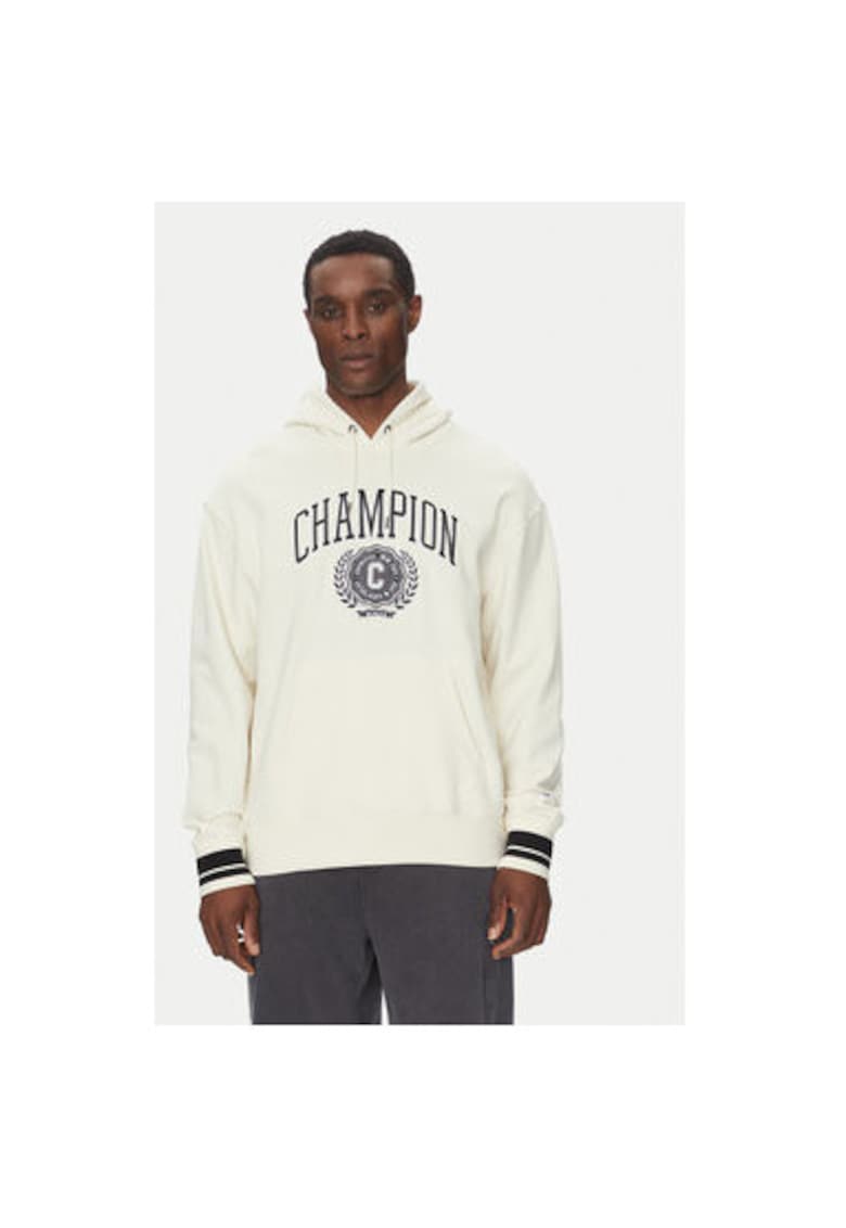 Hanorc barbati 221172 - Bumbac/Poliester - Ecru