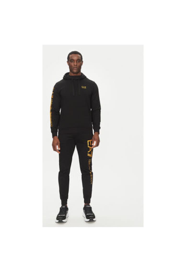 Hanorc barbati Emporio Armani - Bumbac - Negru - Negru