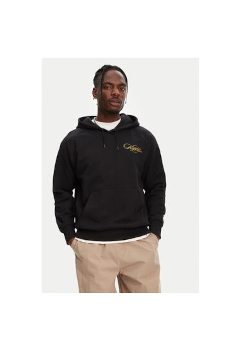 Hanorc barbati 341T54W - Bumbac organic - Negru