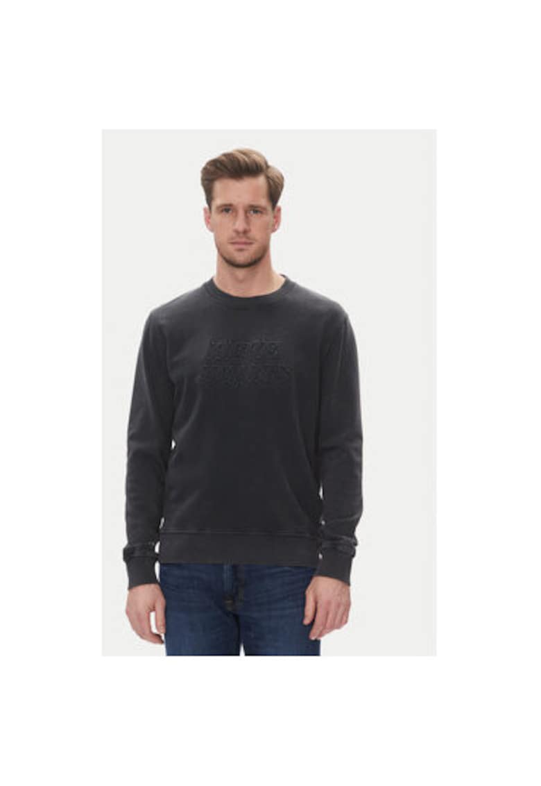 Hanorc barbati PM582760 - Bumbac - Negru - Negru