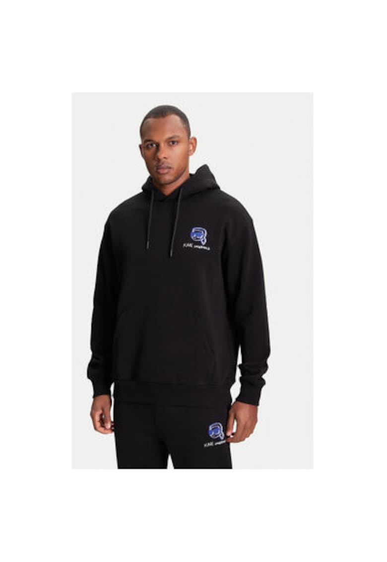 Hanorc barbati 705111 553904 - Bumbac - Negru - Negru