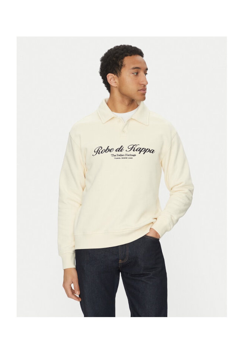 Hanorc barbati 631373W - Bumbac - Ecru - Ecru