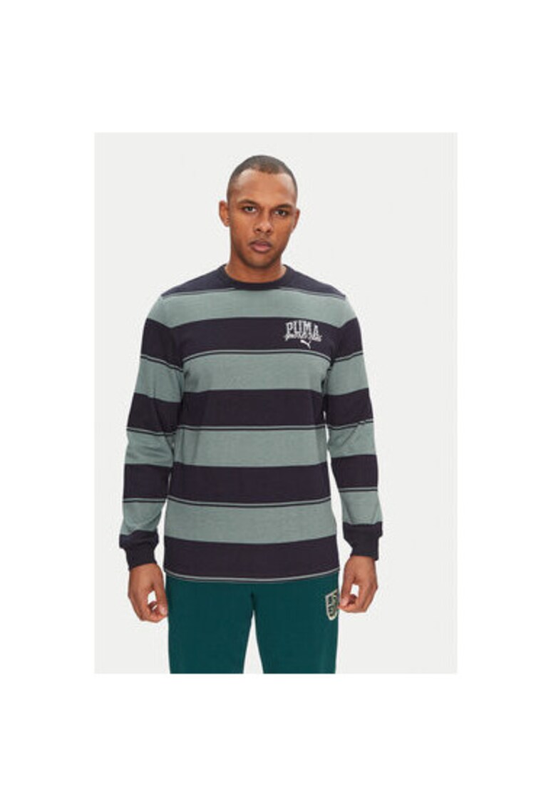 Hanorc barbati 684647 - Bumbac/Poliester reciclat/Bumbac organic - Verde - Verde