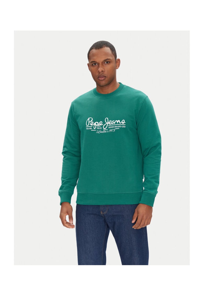Hanorc barbati PM582832 - Bumbac - Verde - Verde