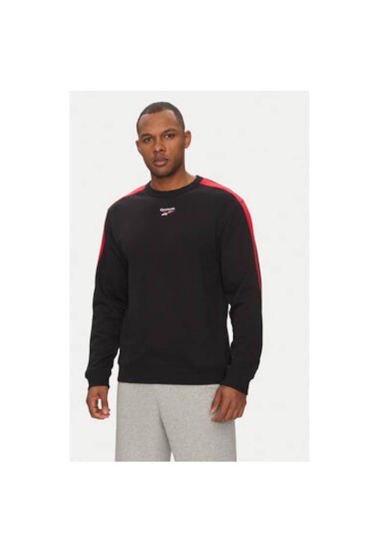 Hanorc barbati 100215502 - Bumbac/Poliester - Negru - Negru
