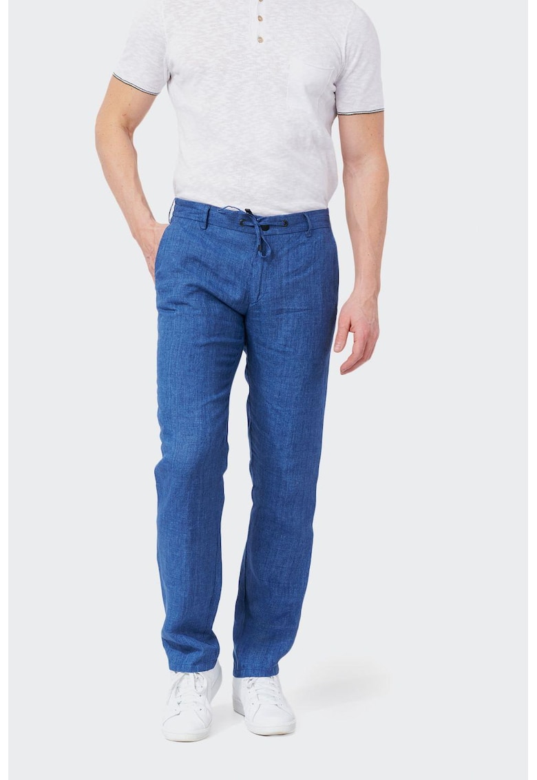 Pantaloni barbati Poker - Albastru