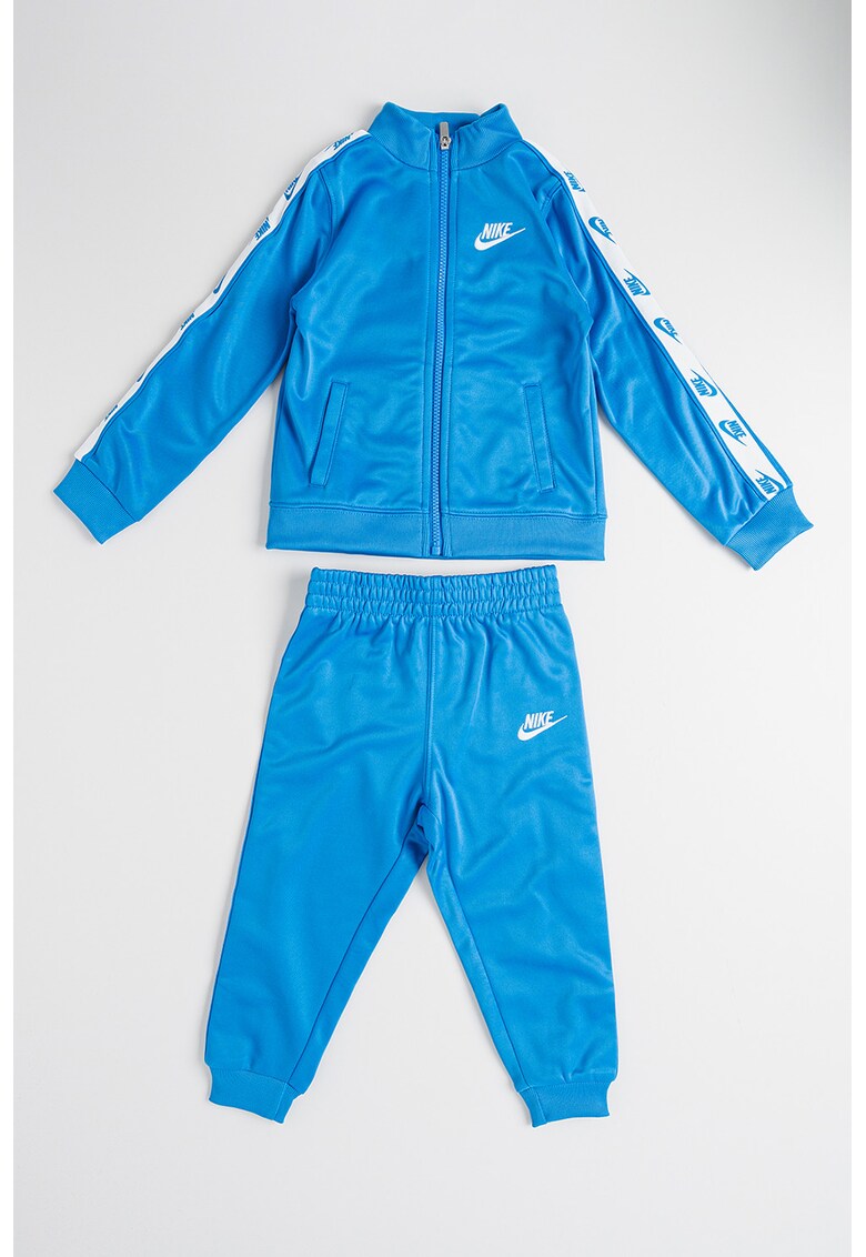 Trening cu logo si tehnologie Dri-Fit - Alb/Albastru