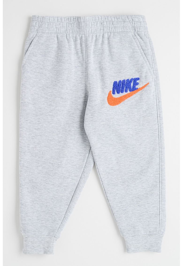 Pantaloni de trening din amestec de bumbac cu broderie logo