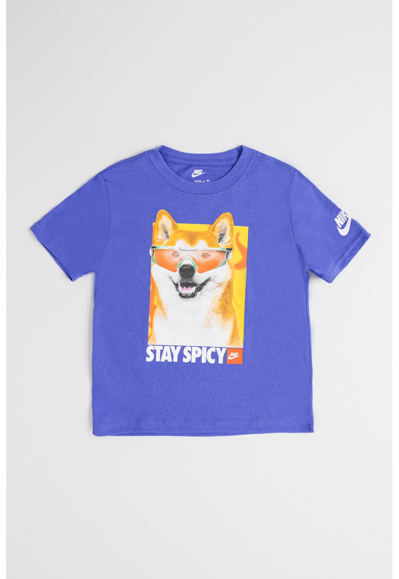 Tricou din amestec de bumbac cu imprimeu foto