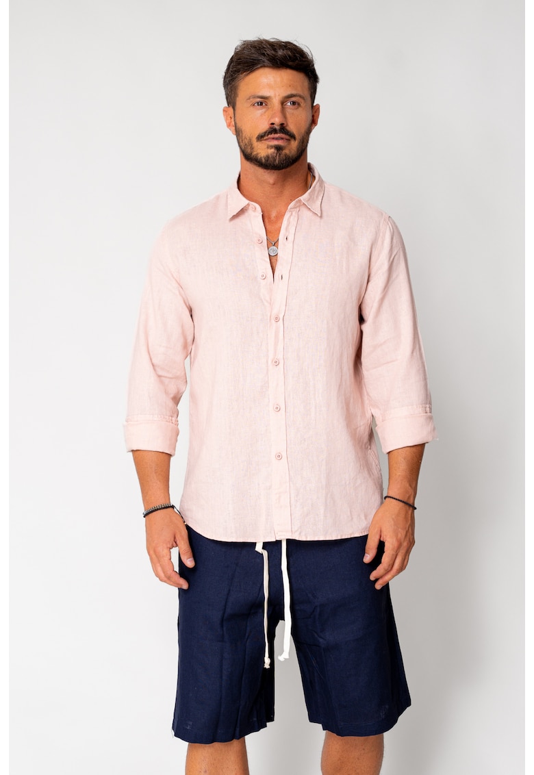 Camasa dIn 100% In Rose Quartz New 17543 - Roz prafuit