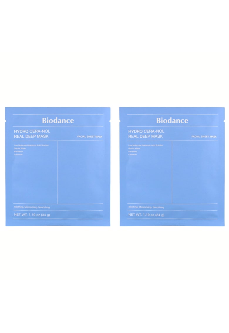 Hydro Cera-nol Real Deep Mask 2 x 34 g - masca hidratanta pentru fata - set de 2