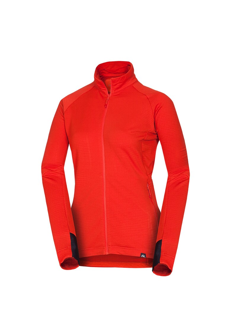 Bluza Polartec® Power Grid pentru femei Orciarska L redorange - Portocaliu