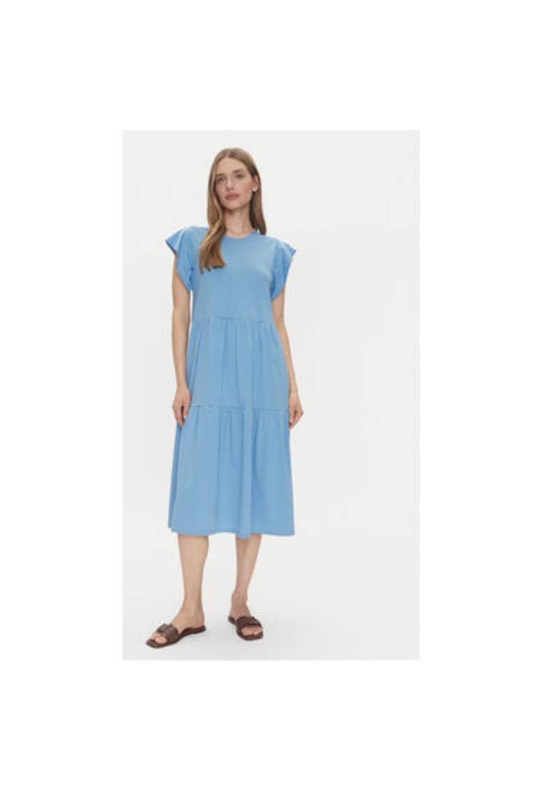 Rochie dama 14087542 - Bumbac organic/Poliester reciclat - Verde