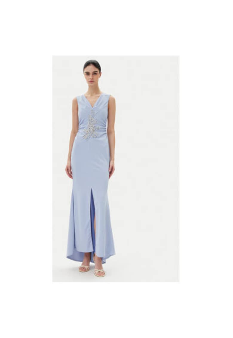 Rochie dama CFC0123081003 - Poliester - Albastru deschis - Albastru deschis
