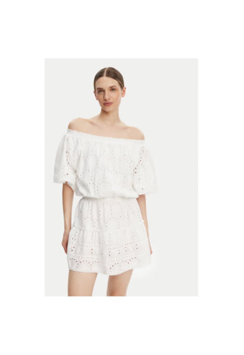 Rochie de vara dama MICHA - Bumbac - Alb - Alb