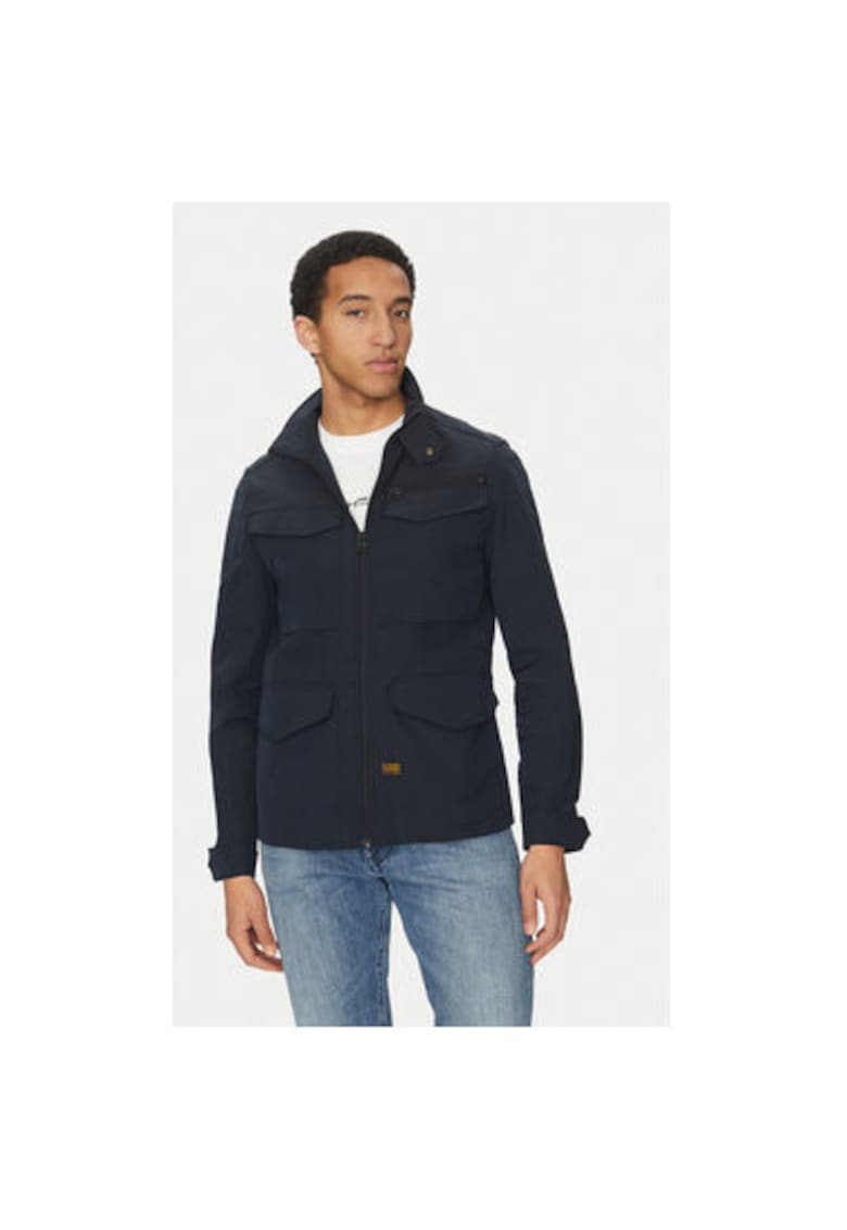 Jacheta barbati G Star Raw - D26117-D908 - elastomultiester/Poliester reciclat - Bleumarin - Bleumarin