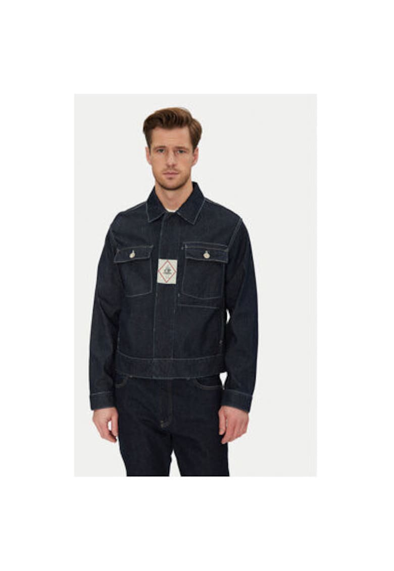 Jacheta de blugi barbati C P Company - 18CMOW188A110295W - Bumbac - Albastru