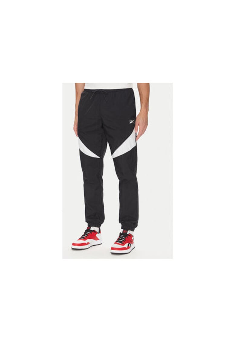 Pantaloni de trening barbati 129706 - Poliamida - Negru - Negru