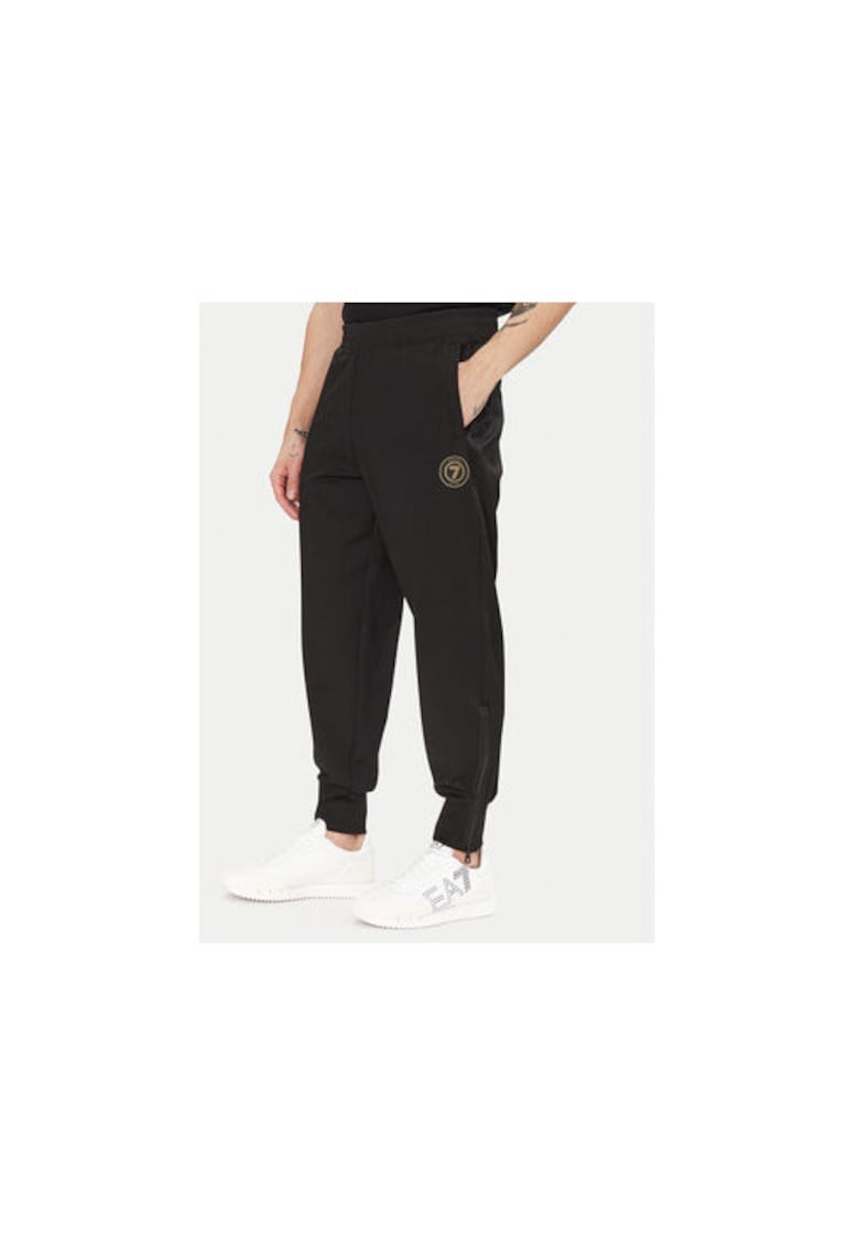 Pantaloni de trening barbati Emporio Armani - 7M000261 AF13526 - Poliester/Elastan - 3XL INTL - Negru