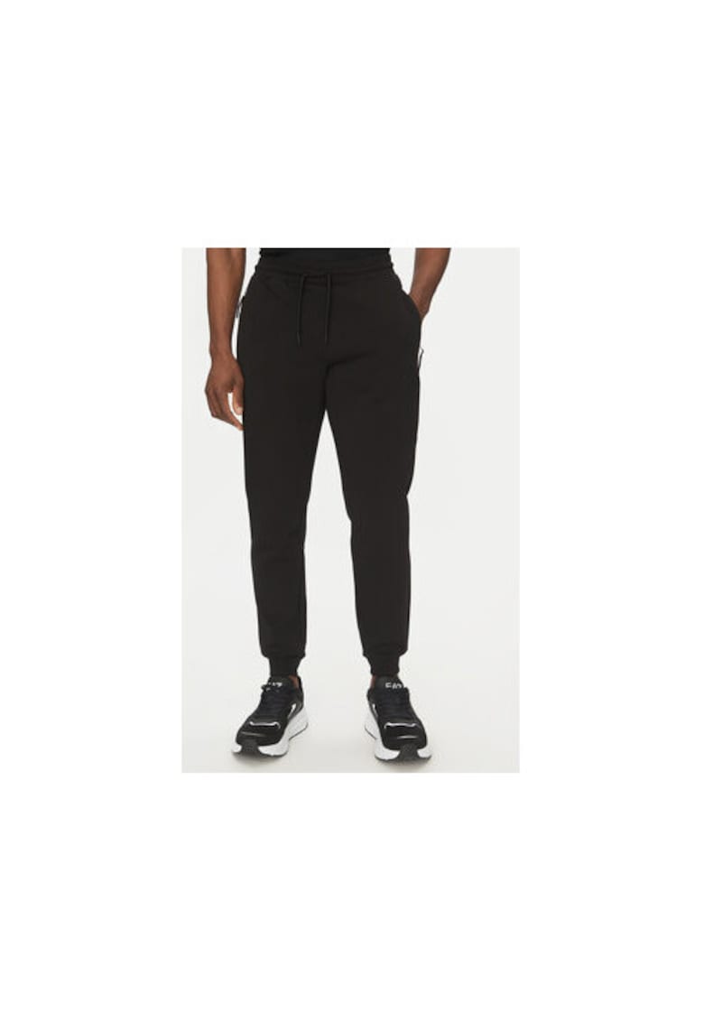 Pantaloni de trening barbati Emporio Armani - 7M000097 AF12116 - Bumbac/Poliester - Negru