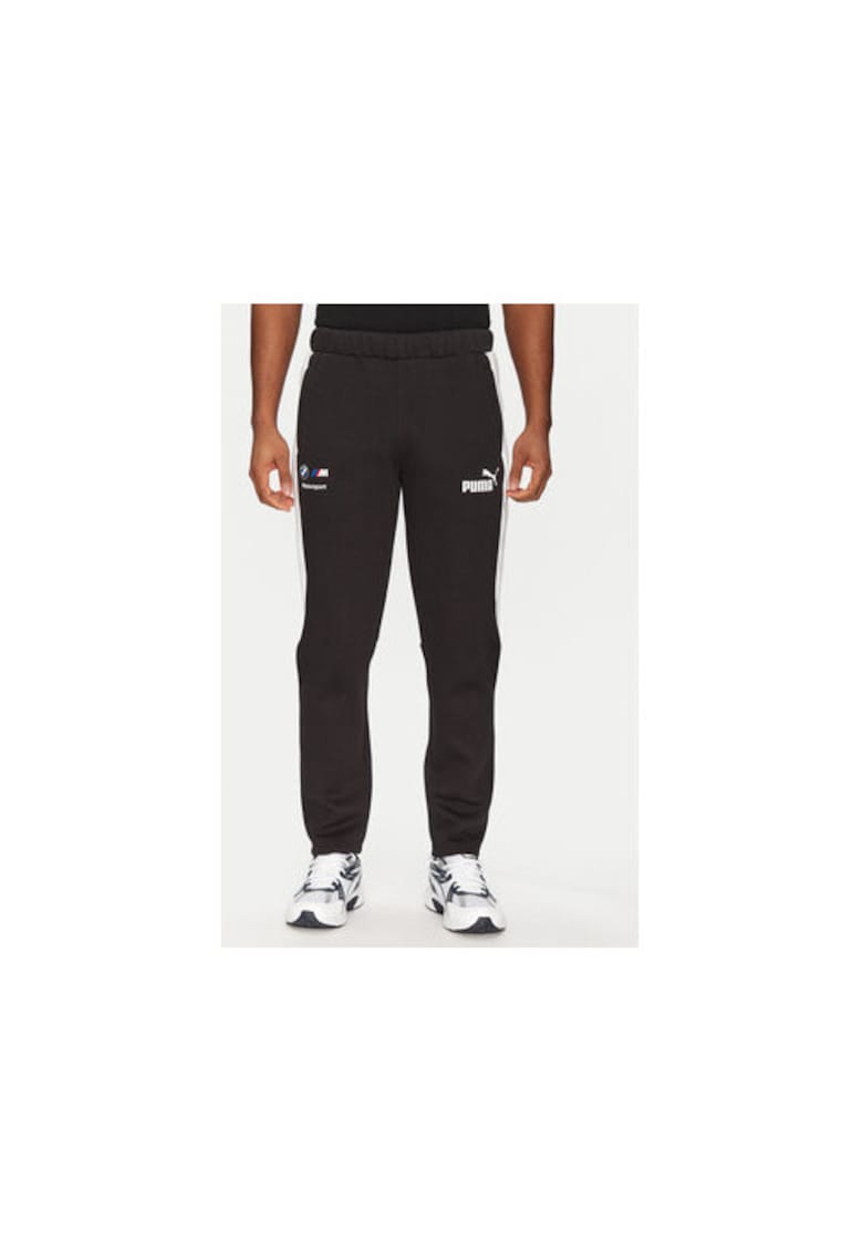 Pantaloni de trening barbati  624140 - Bumbac /Poliester reciclat - Negru