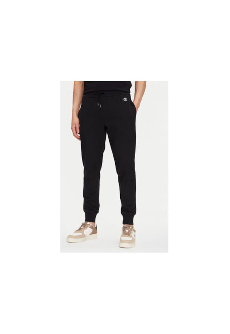 Pantaloni de trening barbati TB0A5V5Q0011 - Bumbac/Poliester - Negru - Negru