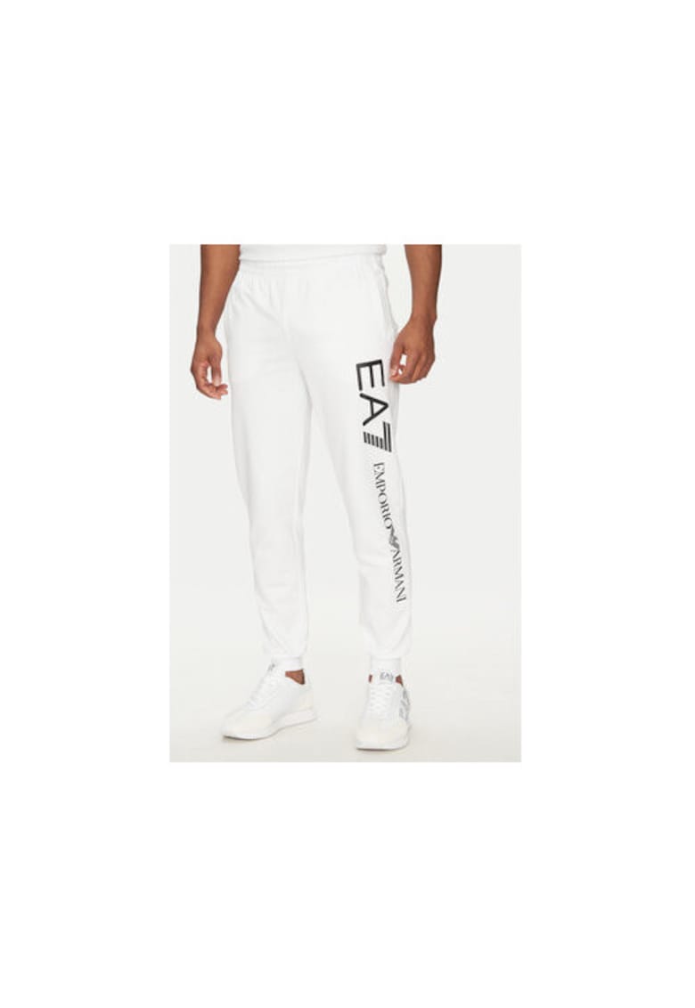 Pantaloni de trening barbati Emporio Armani - 7M000571 AF13512 - Bumbac - XL INTL - Alb