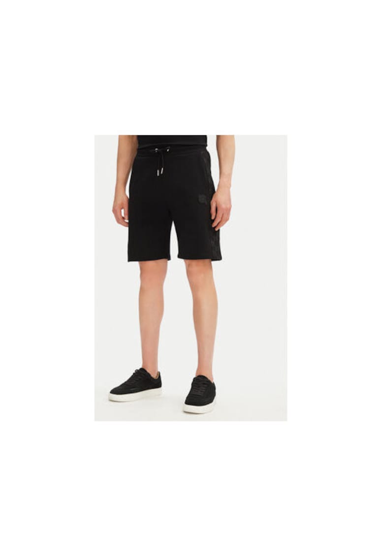Pantaloni scurti sport barbati  705071 552951 - Bumbac organic - Negru