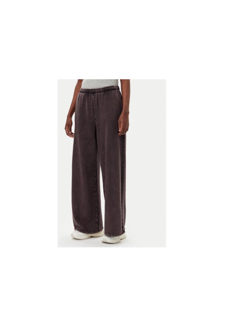 Pantaloni de trening dama 672610-02 - Bumbac/Poliester - Maro - Maro