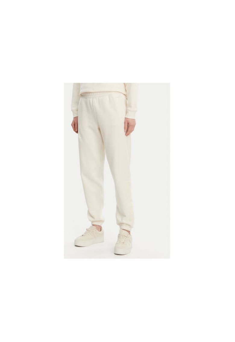 Pantaloni de trening dama  DP5P3585 - Bumbac/Poliester - Bej