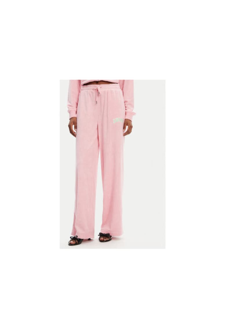 Pantaloni de trening dama JCWBJ125335 - Bumbac/Modal - Roz - Roz