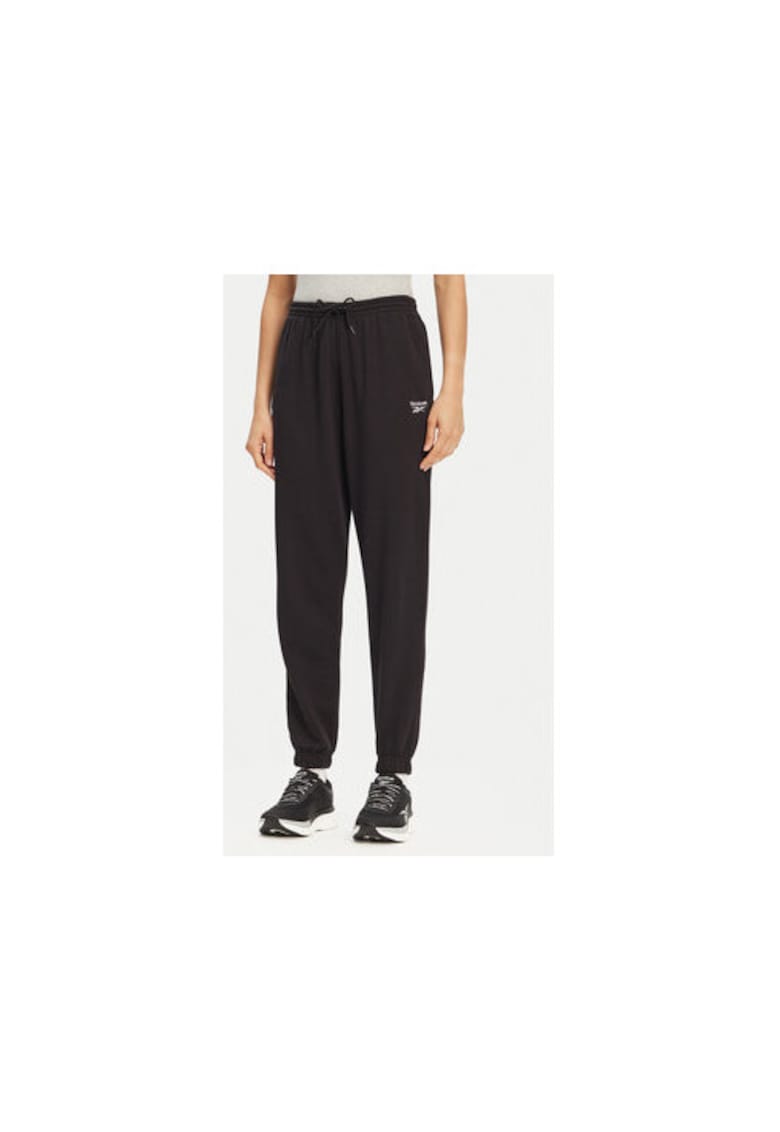 Pantaloni de trening dama 100071691 - Bumbac/Poliester - Negru