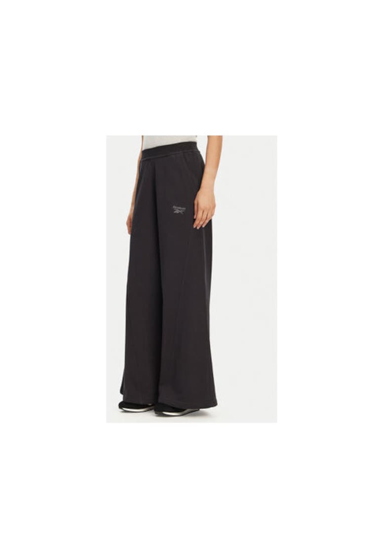 Pantaloni de trening dama 100214071 - Bumbac/Poliester - Negru - Negru